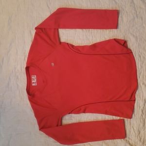 Red new balance shirt
